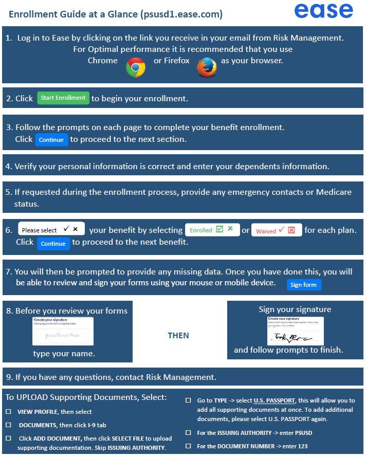 Ease login instructions